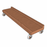 Moving Pad for Beam and Bars