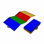 Small Conditioning Mat Foldable with Velcro