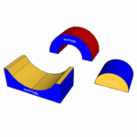 Toddlers Mat R Rainbow Set