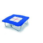 Mini Trampoline with Closable Legs and Adjustable Base with Springs