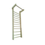 Wooden Ladder Top Overhanging